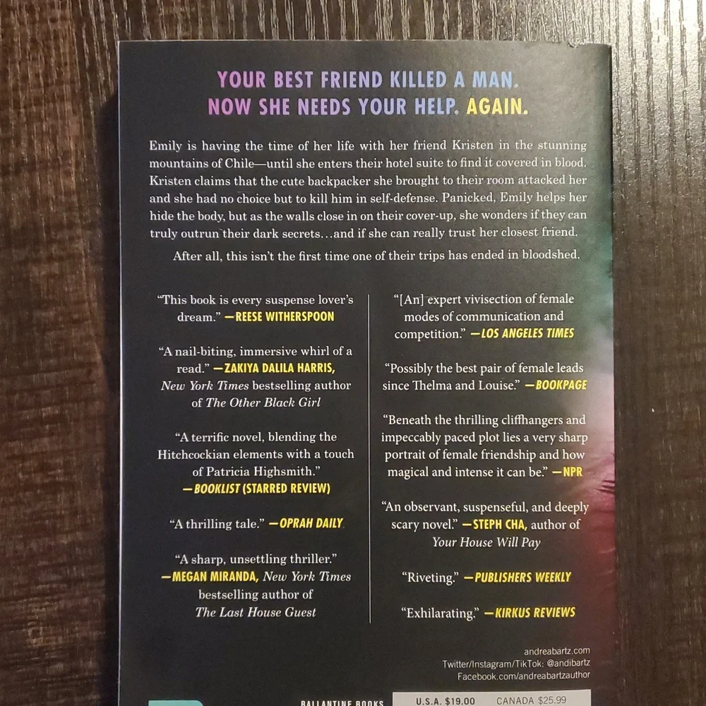 Adult Fiction Book